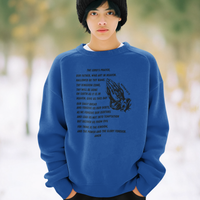Lord's Prayer Youth Crewneck Sweatshirt - Black
