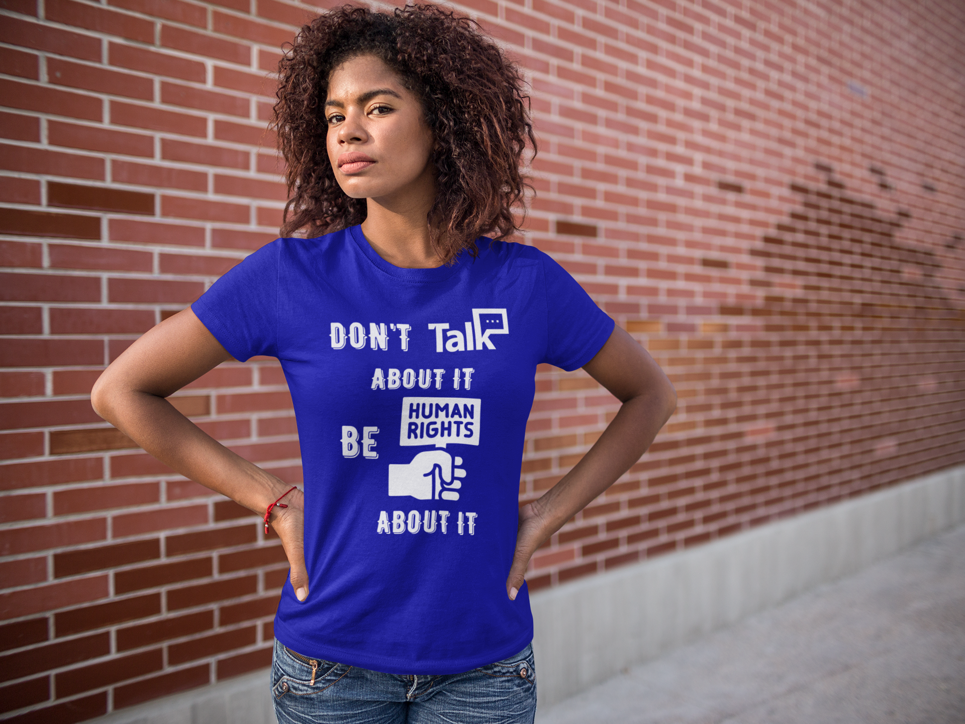 Don't Talk About It - Human Rights Short Sleeve Shirt