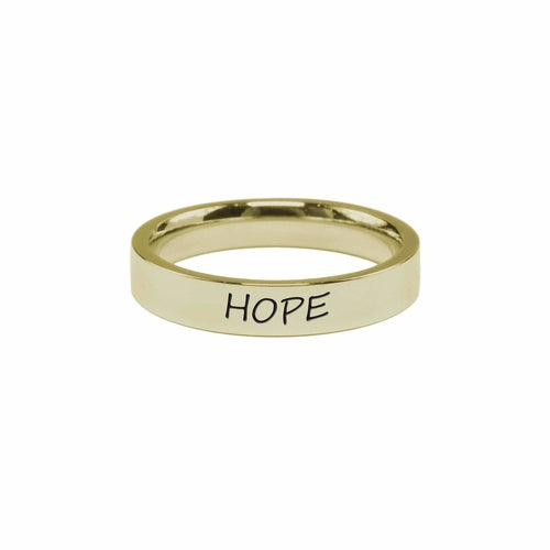 Hope Comfort Fit Inspirational Ring 
