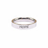 Hope Comfort Fit Inspirational Ring