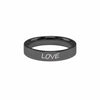 Love Comfort Fit Inspirational Ring