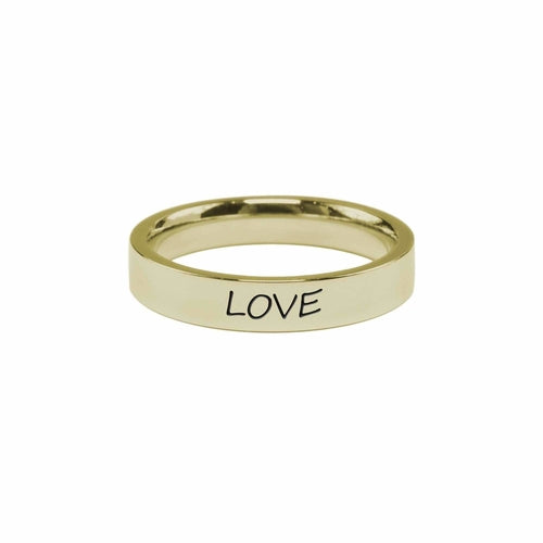 Love Comfort Fit Inspirational Ring
