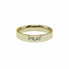 Pray Comfort Fit Inspirational Ring