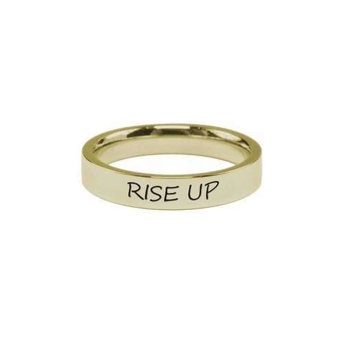 Rise Up Comfort Fit Inspirational Ring