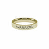 Warrior Comfort Fit Inspirational Ring