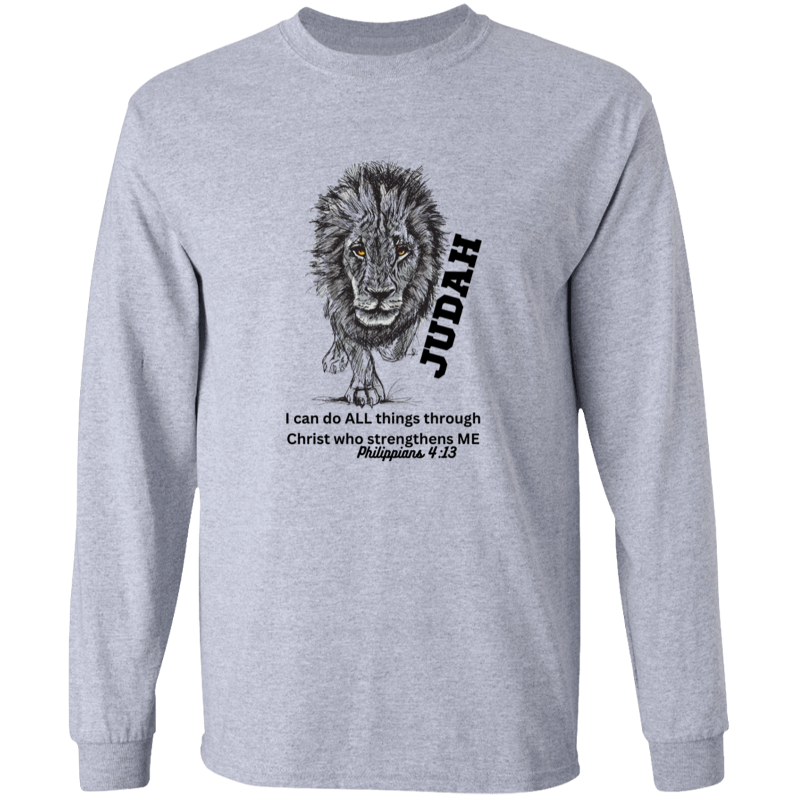 Judah I Can Do Long Sleeve Shirt