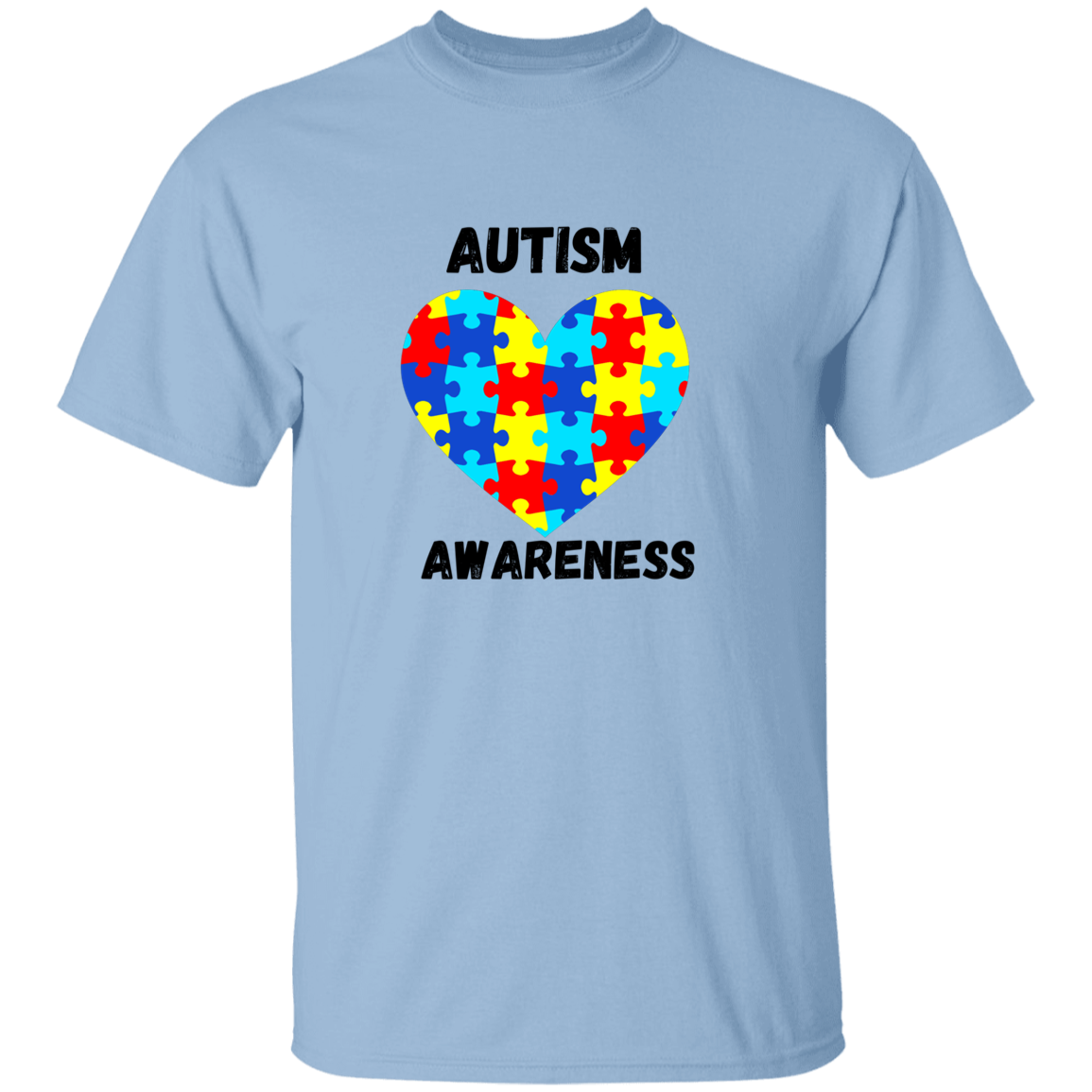 Autism Heart Short Sleeve Shirt