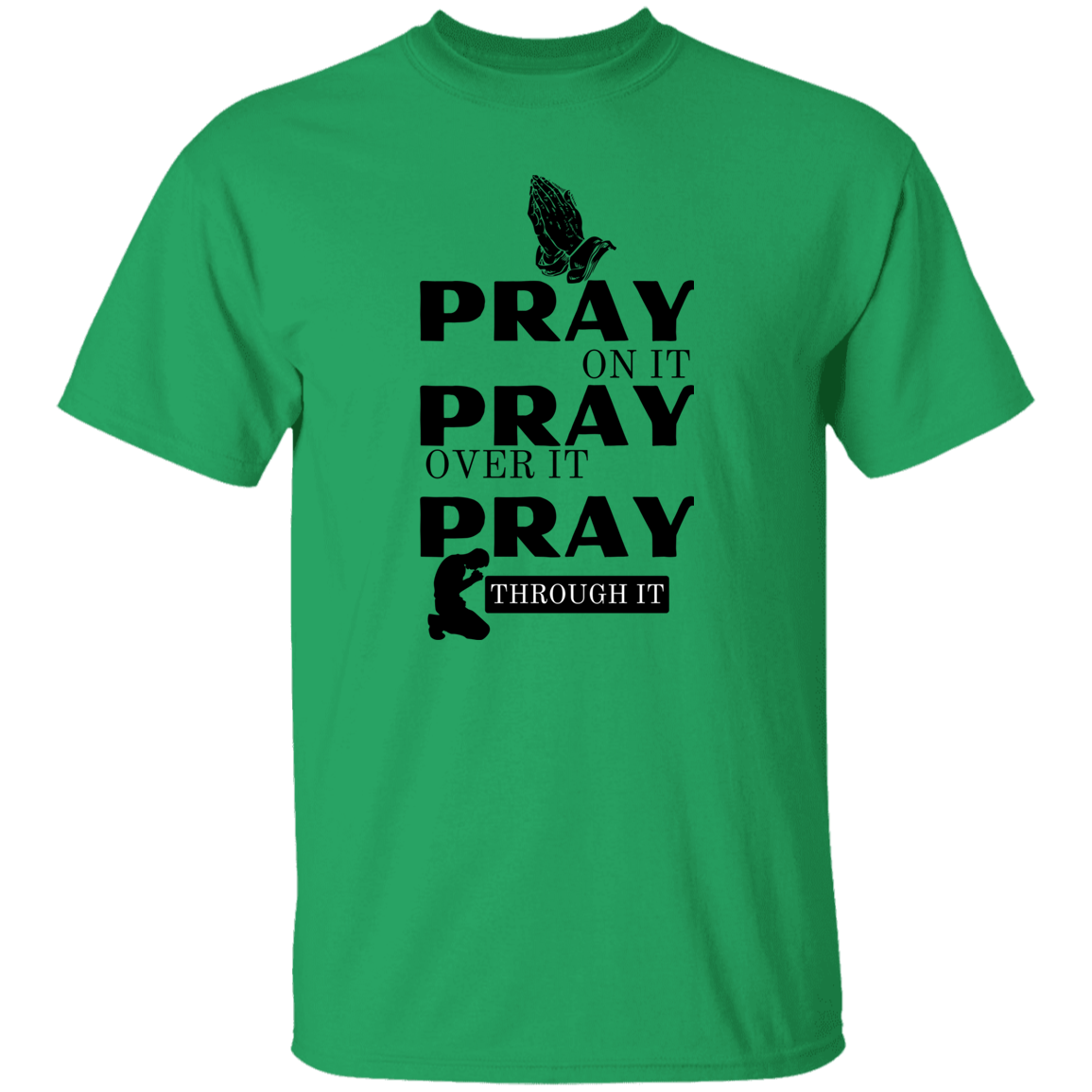 Pray on Short Sleeve Shirt