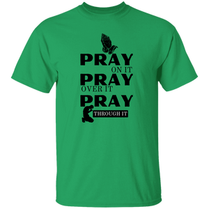 Pray on Short Sleeve Shirt