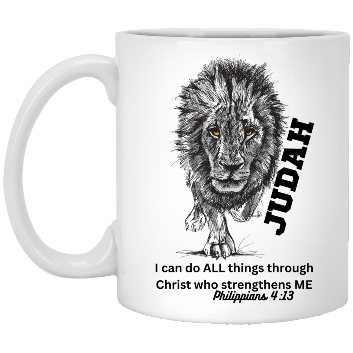 Judah I Can Do Mug