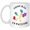 Autism Puzzling Mug