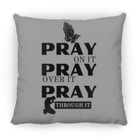 Pray Square Pillow