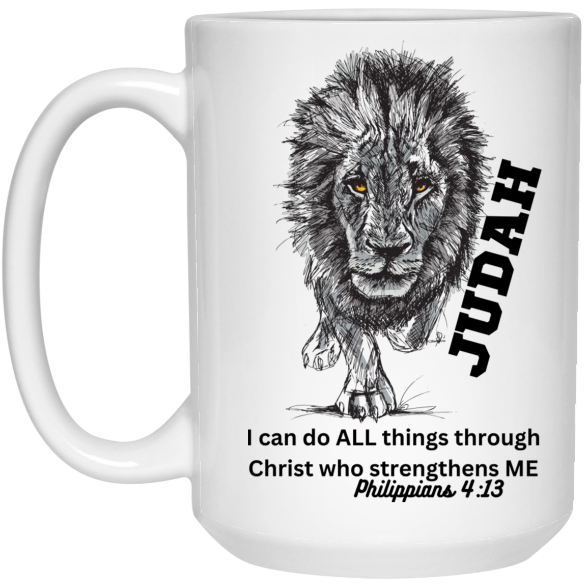 Judah I Can Do Mug