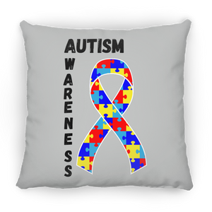 Autism Awareness Square Pillow