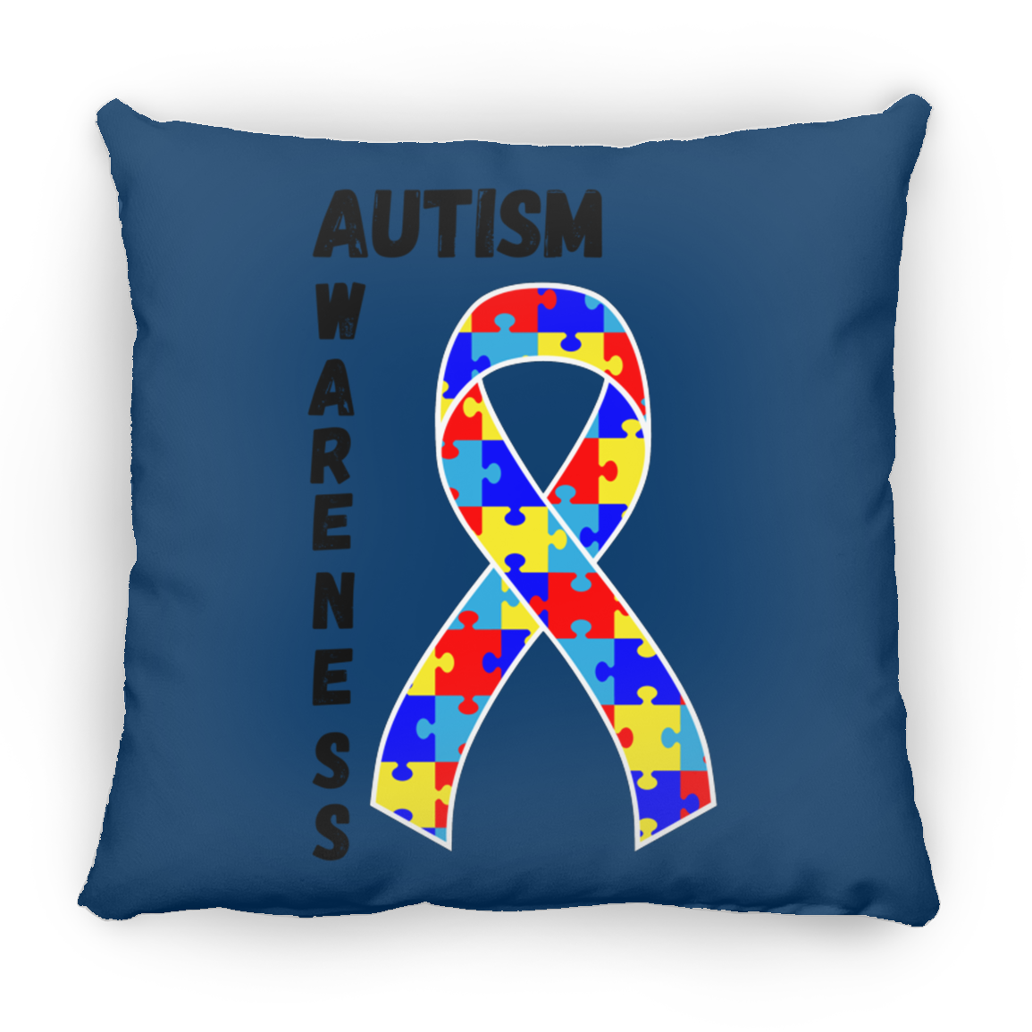 Autism Awareness Square Pillow