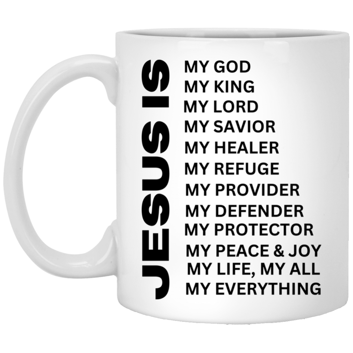 Christian Mug - Jesus Is