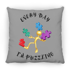 Autism Puzzling Pillow