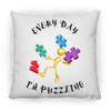 Autism Puzzling Pillow