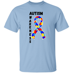 Autism Ribbon Short Sleeve Shirt