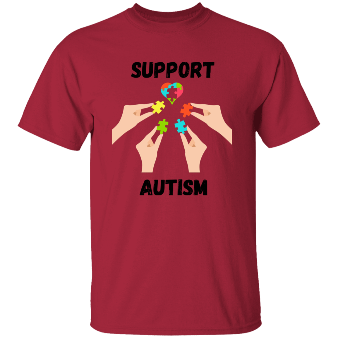 Support Autism Short Sleeve Shirt