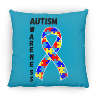 Autism Awareness Square Pillow