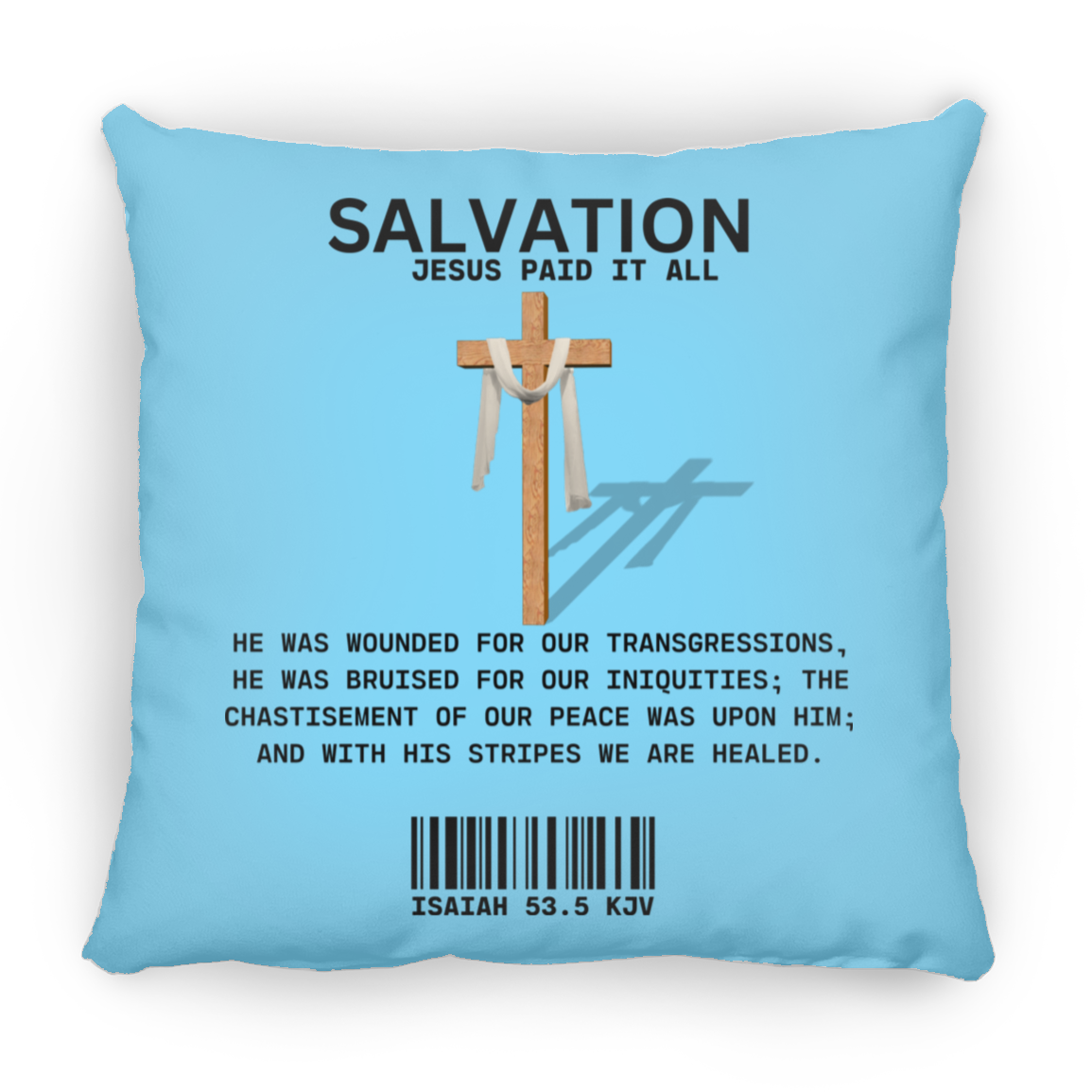 Jesus Paid Pillow