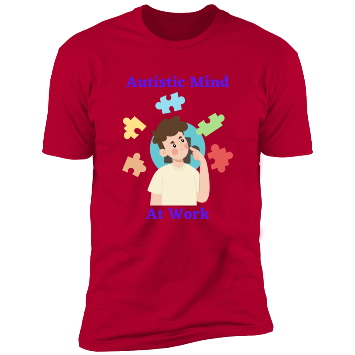 Autistic Mind Short Sleeve Shirt