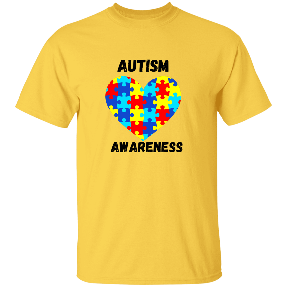 Autism Heart Short Sleeve Shirt