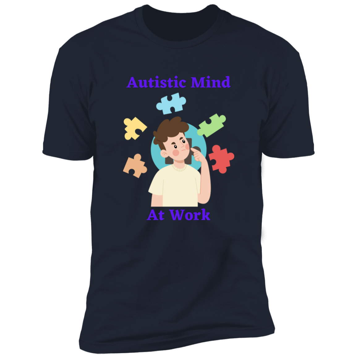 Autistic Mind Short Sleeve Shirt