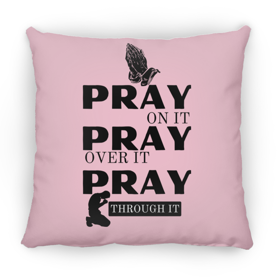 Pray Square Pillow