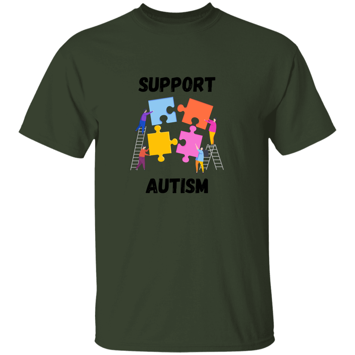 Support Autism Short Sleeve Shirt