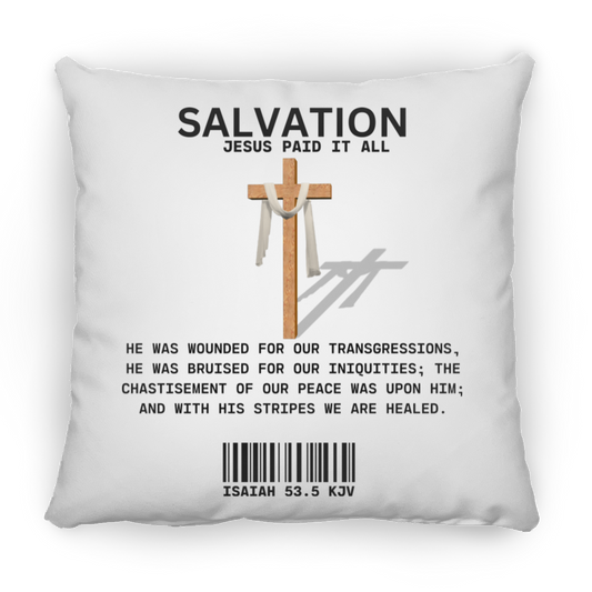 Jesus Paid Pillow