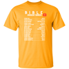 Emergency Bible Numbers Short Sleeve Shirt - White