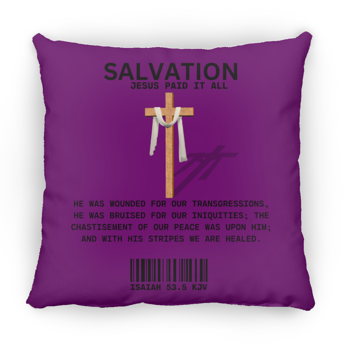 Jesus Paid Pillow