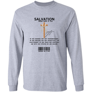 Jesus Paid Long Sleeve Shirt