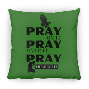 Pray Square Pillow