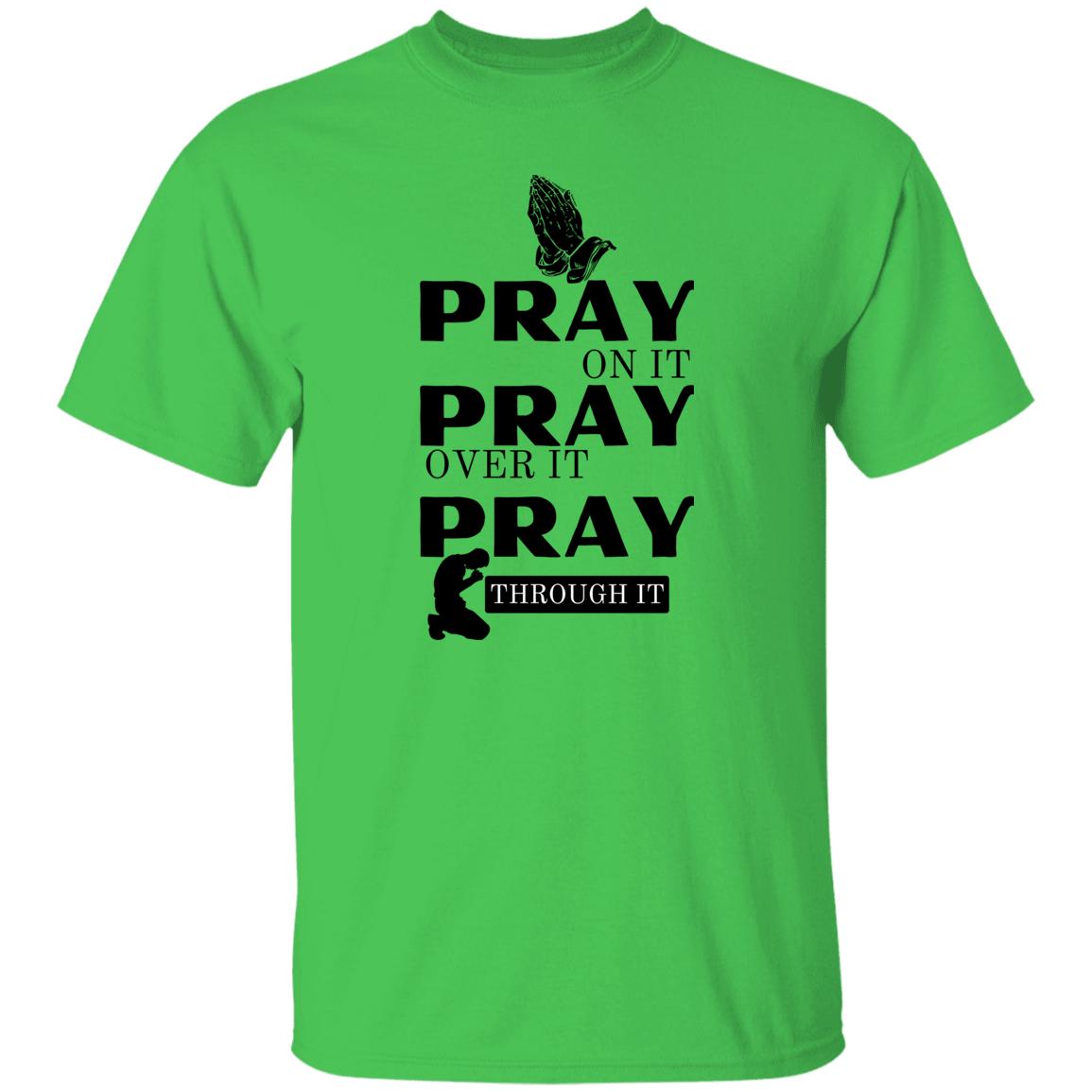 Pray on Short Sleeve Shirt