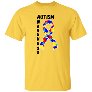 Autism Ribbon Short Sleeve Shirt