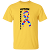 Autism Ribbon Short Sleeve Shirt