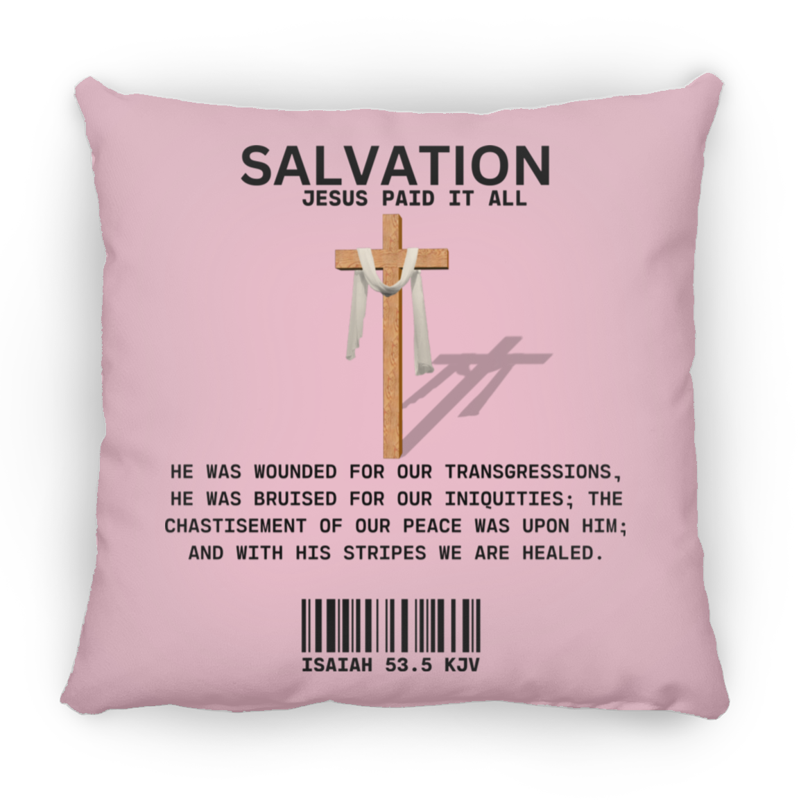 Jesus Paid Pillow