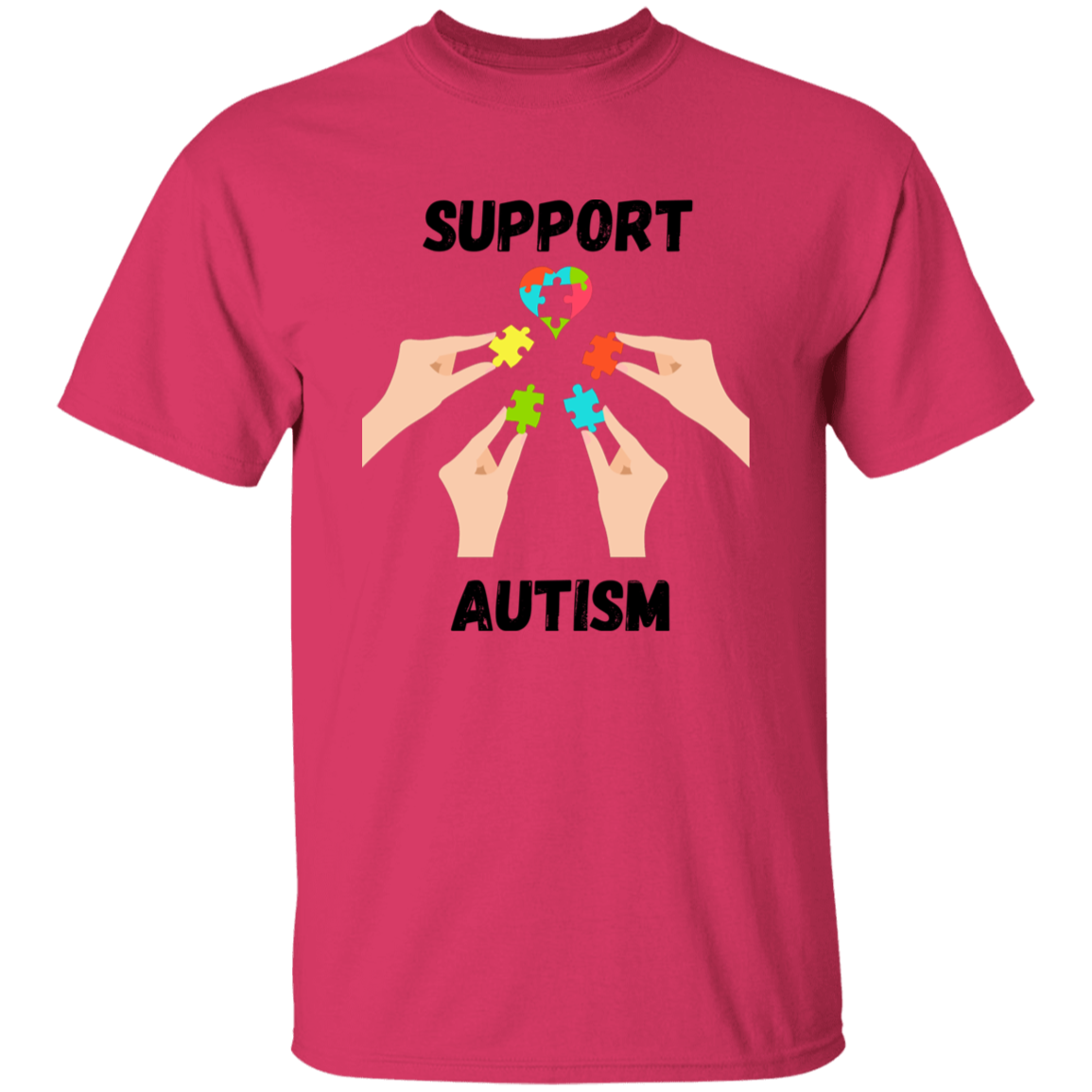 Support Autism Short Sleeve Shirt