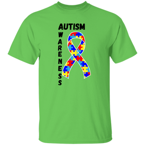 Autism Ribbon Short Sleeve Shirt