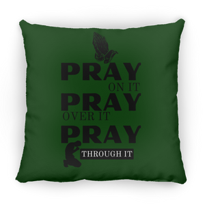 Pray Square Pillow