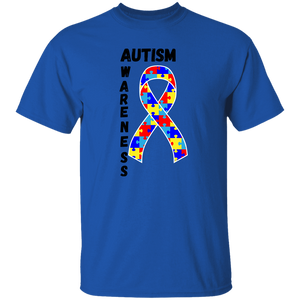 Autism Ribbon Short Sleeve Shirt