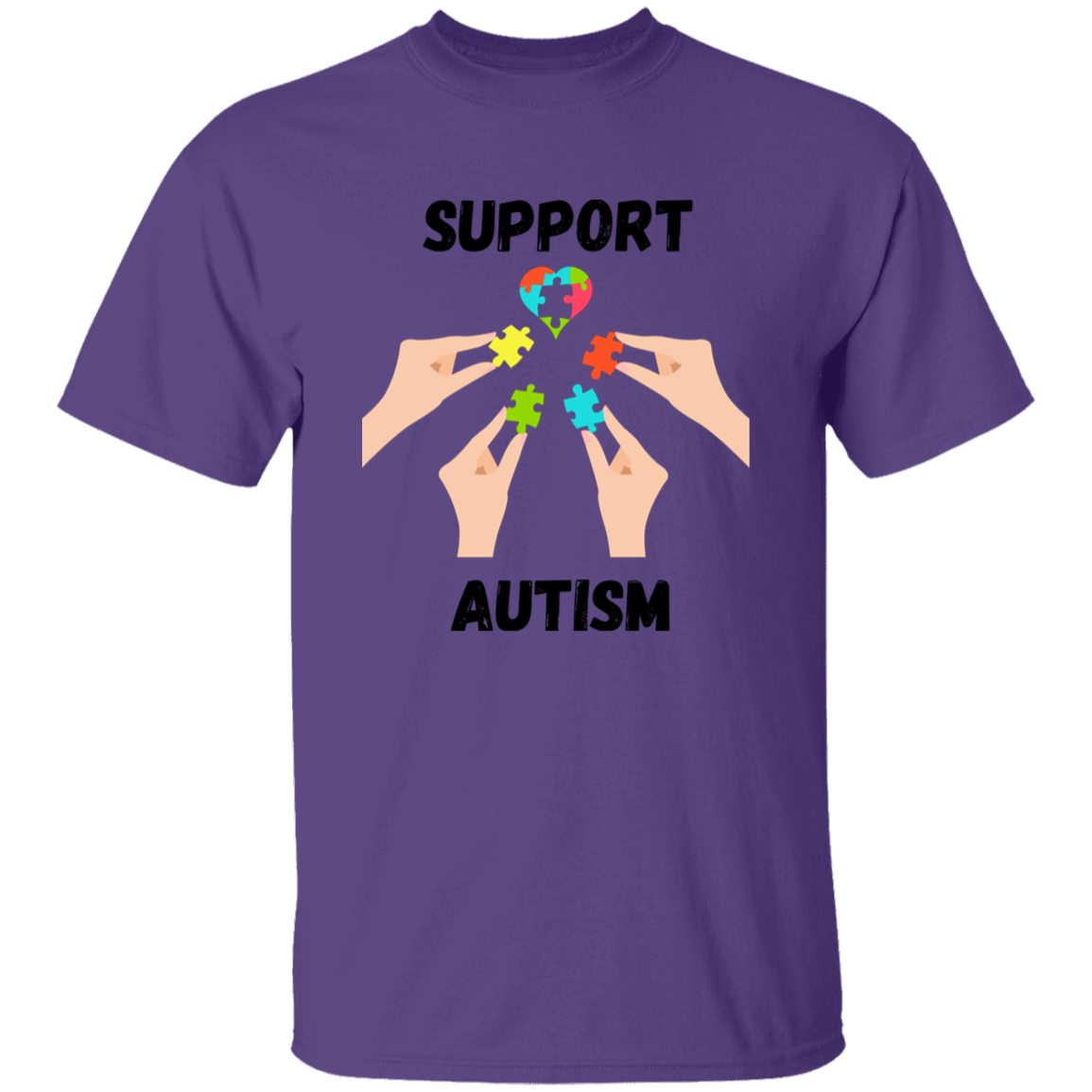 Support Autism Short Sleeve Shirt