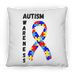 Autism Awareness Square Pillow