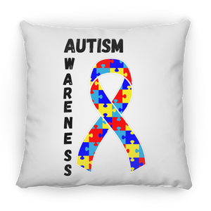 Autism Awareness Square Pillow