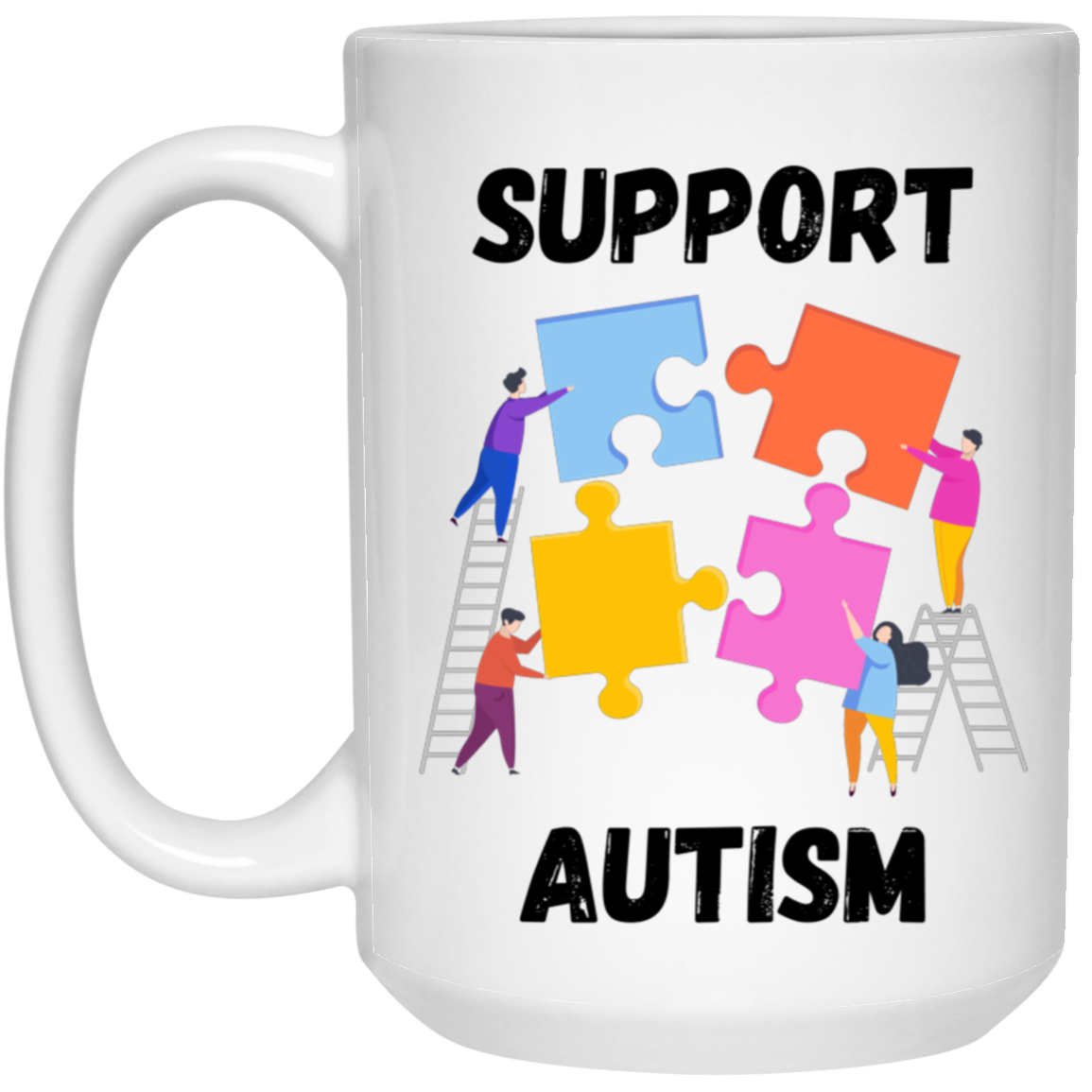 Support Autism Mug