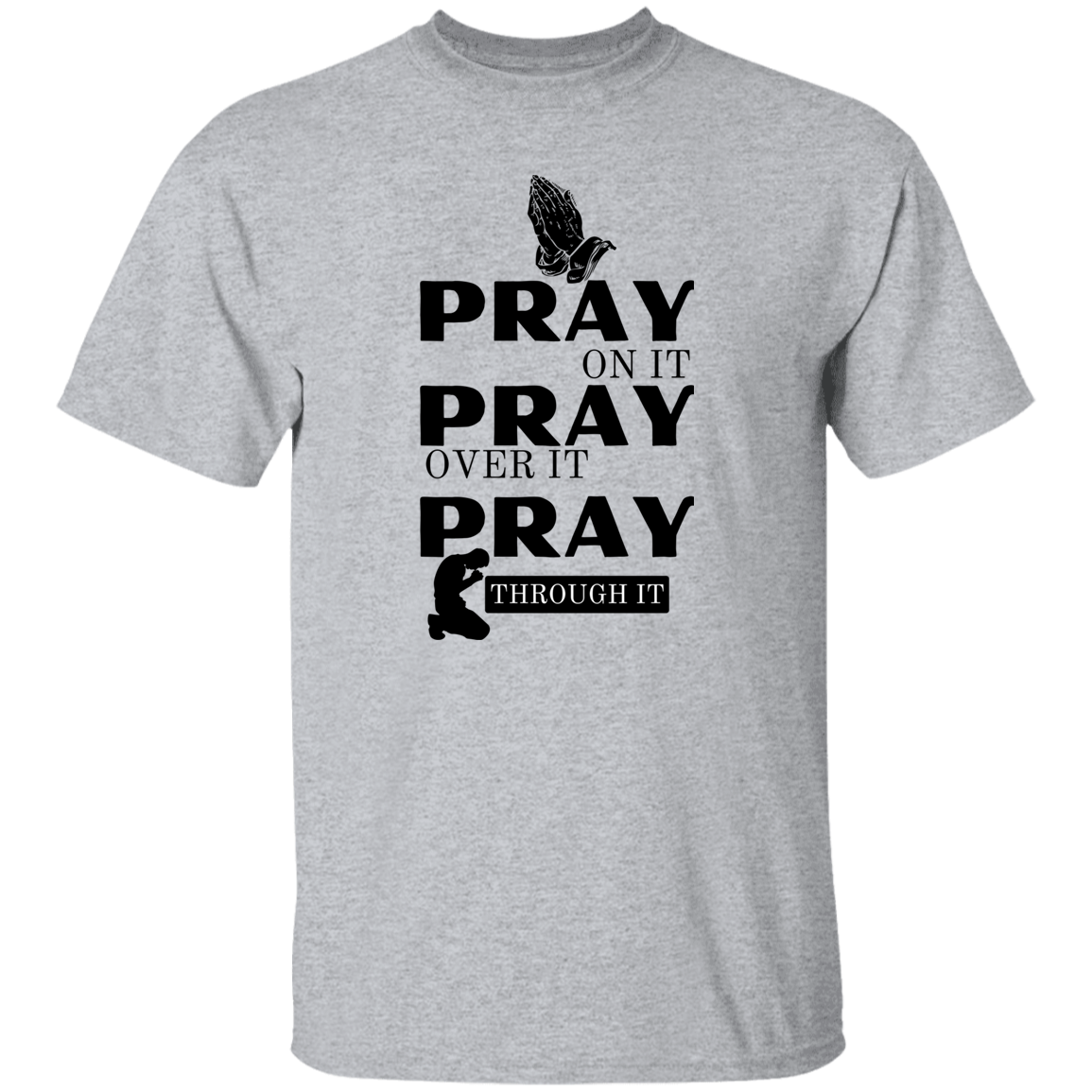 Pray on Short Sleeve Shirt