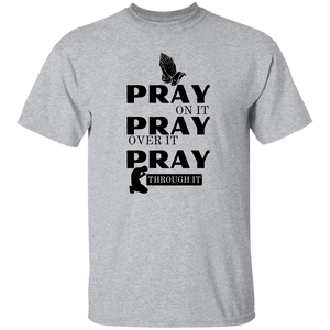 Pray on Short Sleeve Shirt